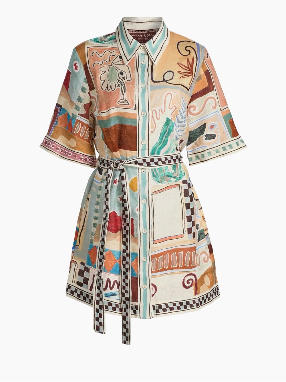 Alemais Michelle Linen Dress